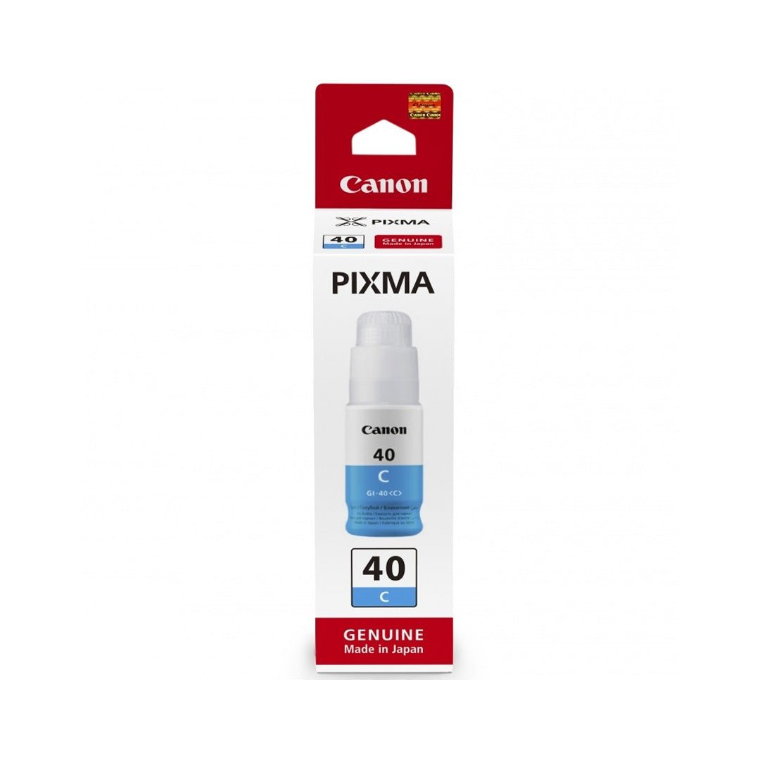Canon GI-40C Cyan Ink Bottle
