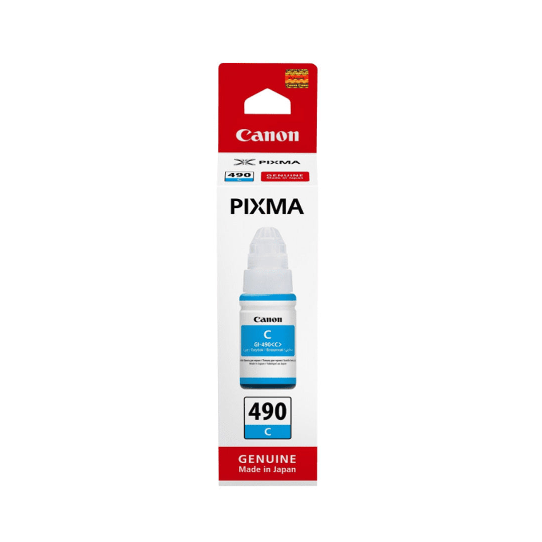 Canon GI-490C Cyan Ink Bottle