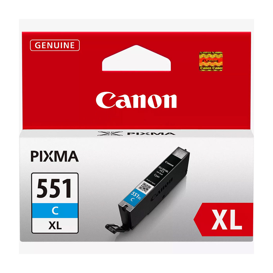 Canon CLI-551XL High Yield Cyan Ink Cartridge