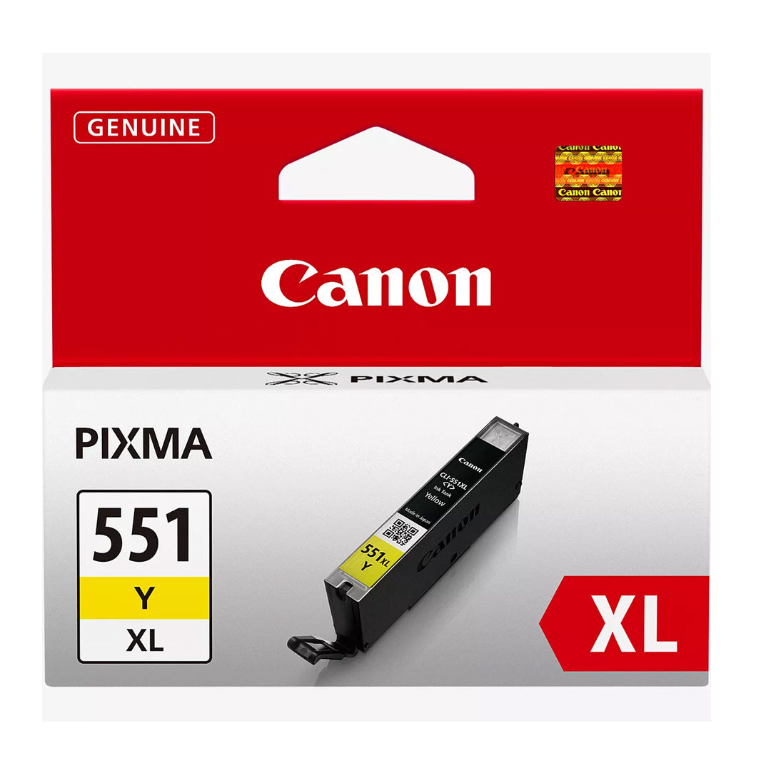 Canon CLI-551XL High Yield Yellow Ink Cartridge