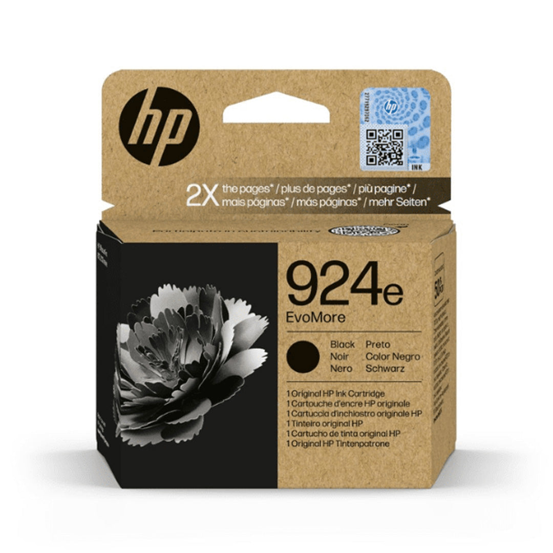 HP 924e EvoMore Black High Capacity Ink Cartridge