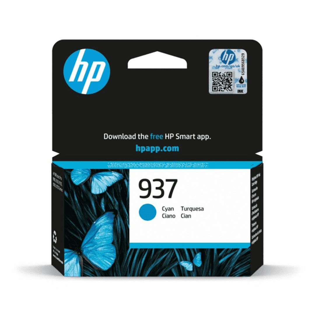 HP 937 Cyan Ink Cartridge