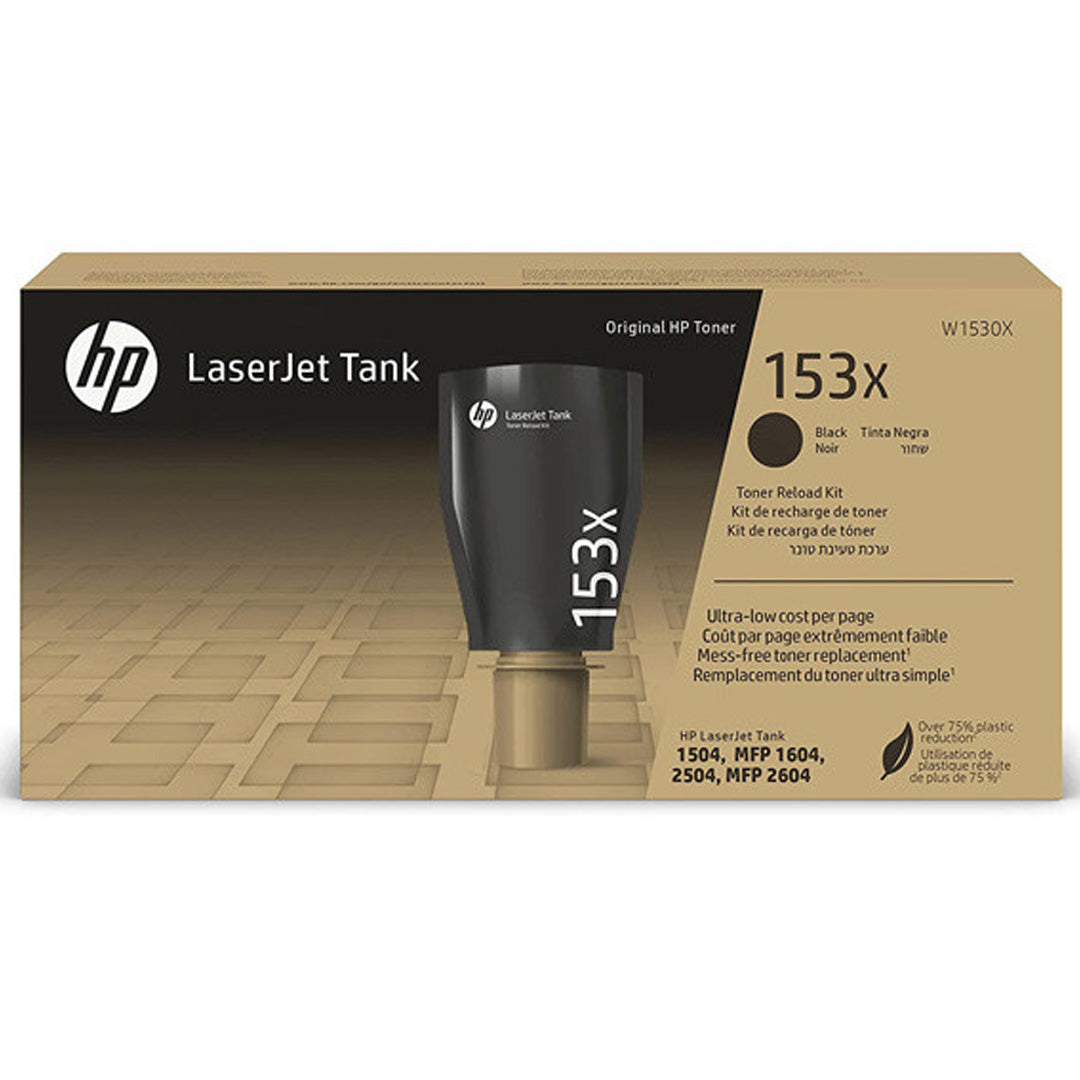 HP W1530X 153X Black High Capacity Toner Reload Kit